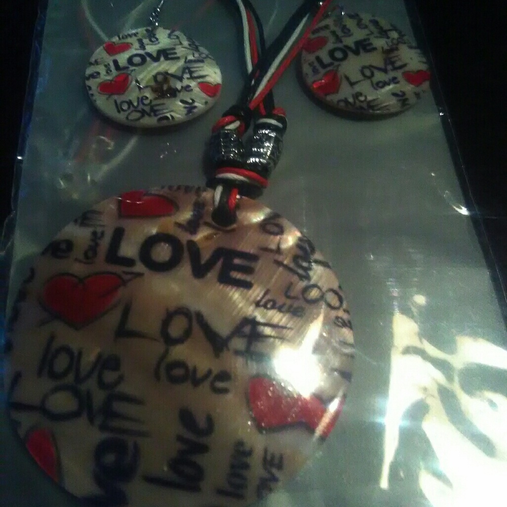 Necklace with Earrings